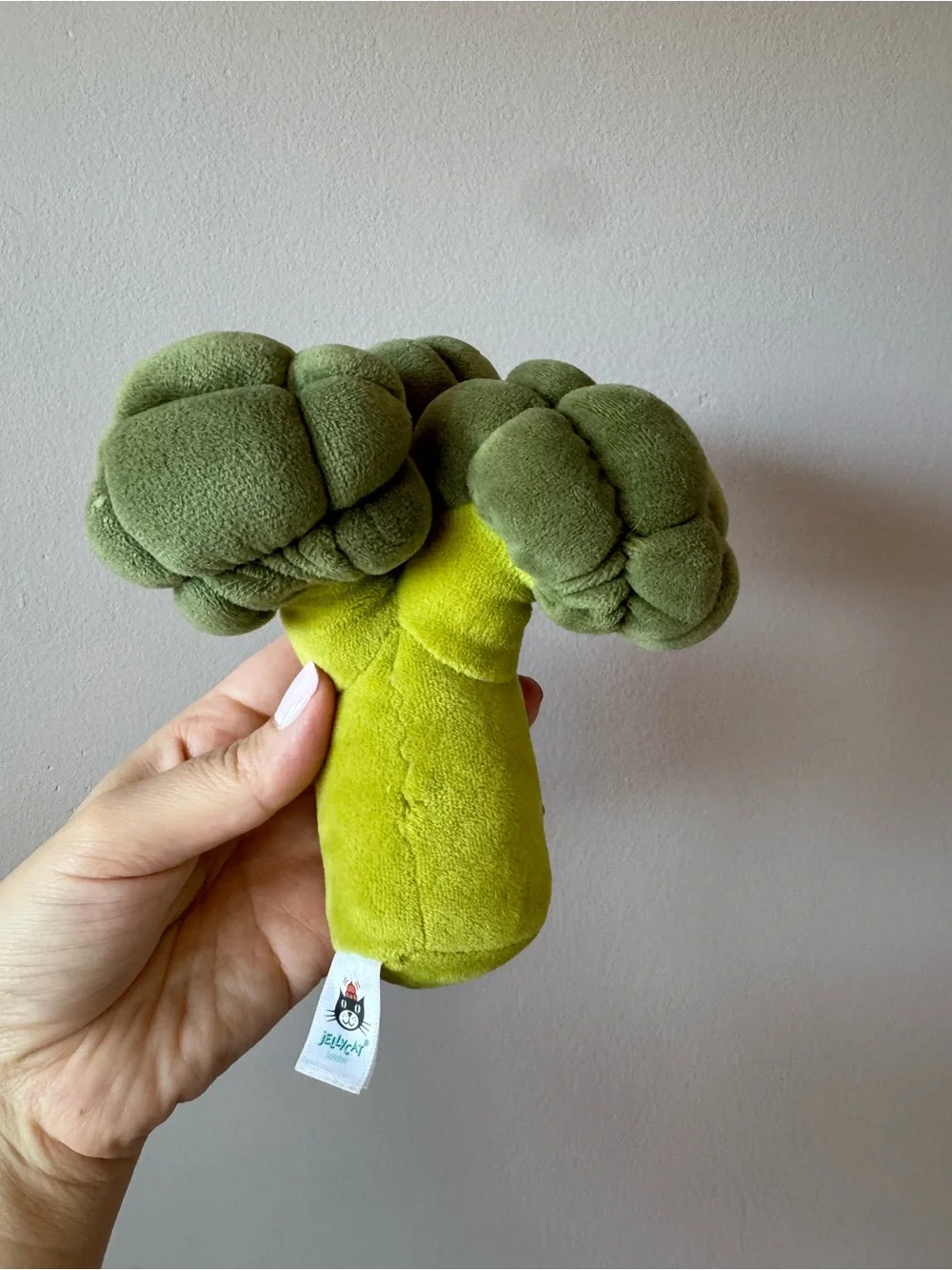 Retired Vivacious Vegetable Broccoli Jellycat London Plushie Stuffy Doll EUC